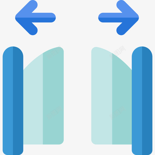 门domotics24扁平图标svg_新图网 https://ixintu.com domotics 扁平