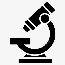 显微镜实物光学显微镜实验室设备研究工具图标高清图片