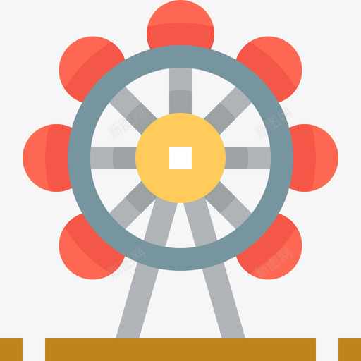 费里斯旅行159平的图标svg_新图网 https://ixintu.com 平的 旅行 里斯