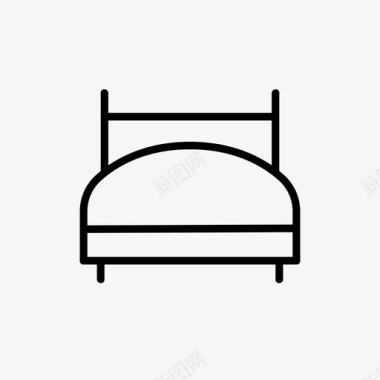 床沙发软垫家具图标图标