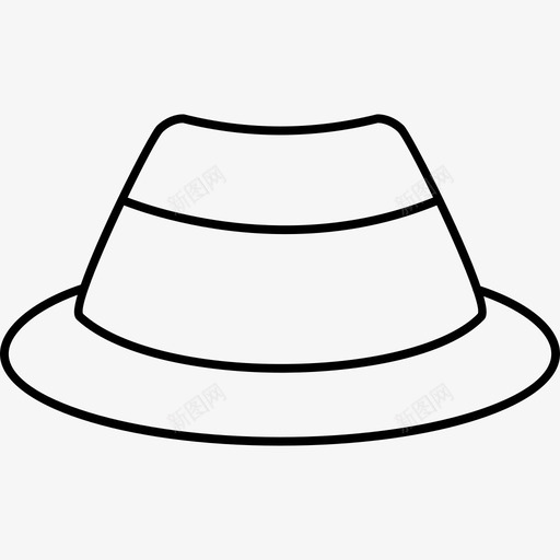 帽子着装时尚图标svg_新图网 https://ixintu.com 假日系列细节图标 帽子 时尚 着装 风格