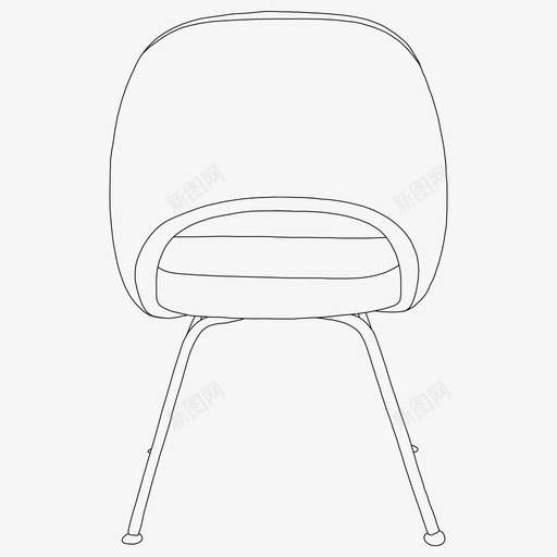 拉手椅家具中世纪现代图标svg_新图网 https://ixintu.com 中世纪 休息 坐椅 家具 座位 拉手 现代