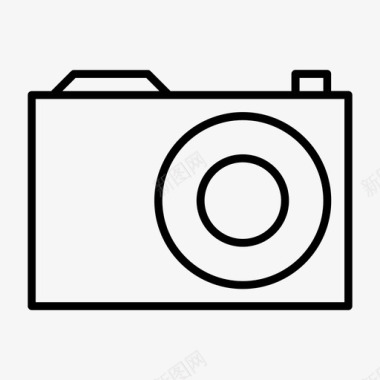 照相机捕获图像图标图标