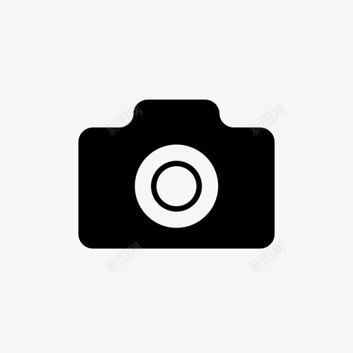 相机数码相机无镜图标svg_新图网 https://ixintu.com 数码相机 无镜 标准 现代 相机