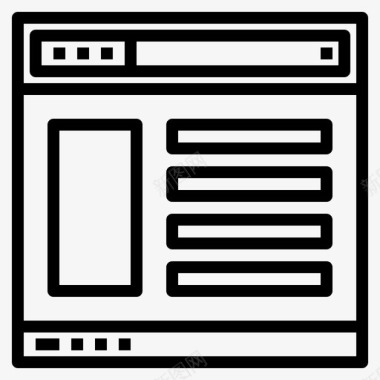 浏览器社交统计图标图标