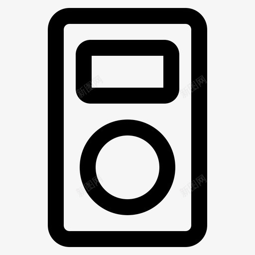 小工具音频购买图标svg_新图网 https://ixintu.com ipod 小工 工具 电子商务 购买 购物 销售 音频