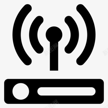 wifi路由器互联网设备wifi调制解调器图标图标