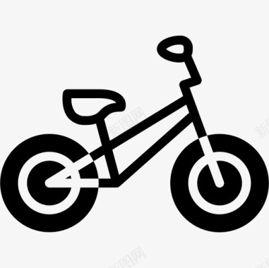自行车抚养孩子2填充图标图标