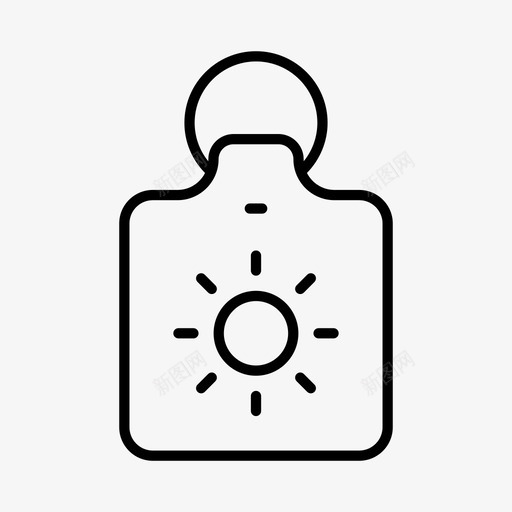 钥匙圈包标签旅游图标svg_新图网 https://ixintu.com 包标签 度假 旅游 标签 钥匙圈