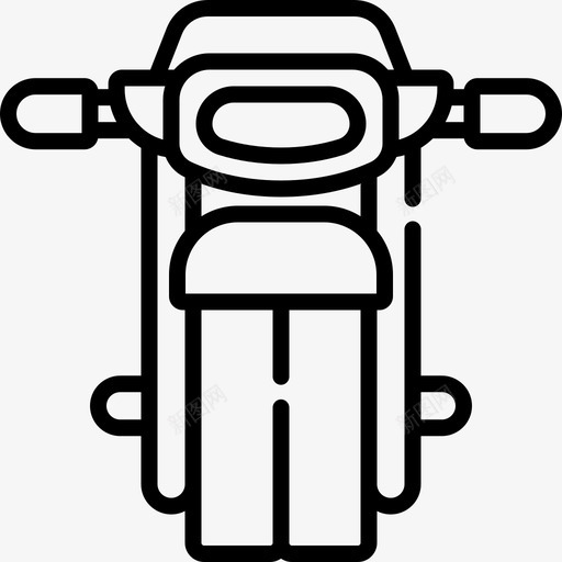 摩托车超级英雄14直线型图标svg_新图网 https://ixintu.com 摩托车 直线 线型 英雄 超级
