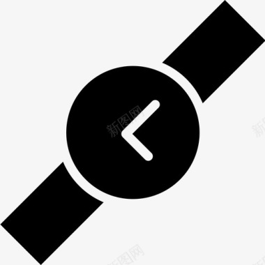 腕表时间管理47实心图标图标