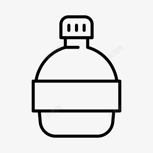水瓶冒险饮料图标svg_新图网 https://ixintu.com 冒险 水上运动 水瓶 潜水 补水 饮料