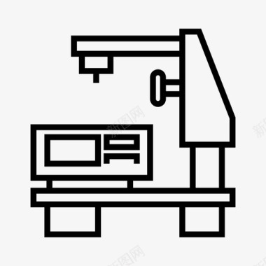 工业机械工业生产线图标图标