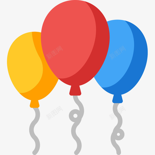 气球66党平的图标svg_新图网 https://ixintu.com 平的 气球
