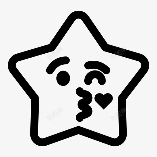 表情情感脸图标svg_新图网 https://ixintu.com 微笑 情感 明星 明星表情 脸 表情