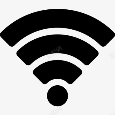 Wifi公共服务5已填充图标图标