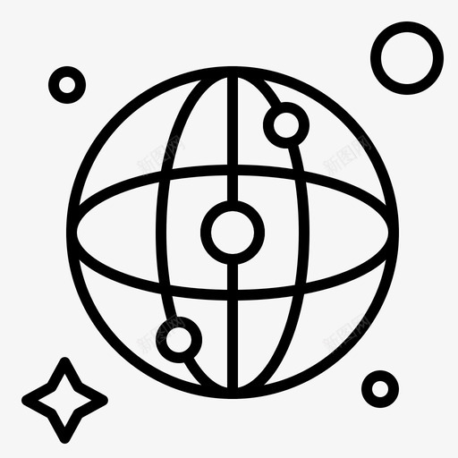 世界地球地图图标svg_新图网 https://ixintu.com 世界 创业与发展规律概述 地图 地球 网络