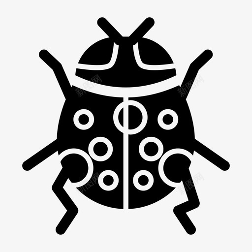 甲虫大黄蜂表情符号图标svg_新图网 https://ixintu.com 大黄蜂 甲虫 表情符号 表情符号矢量图标