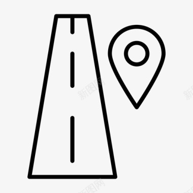 道路位置地址区域图标图标