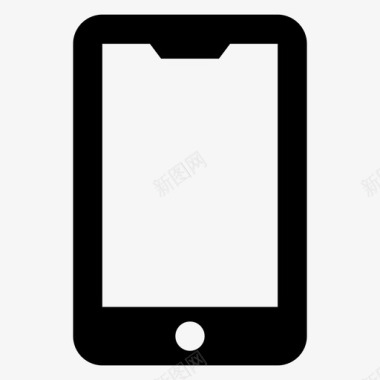 手机智能手机用户界面材料字形图标图标