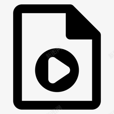视频文件mp4文件视频数据图标图标