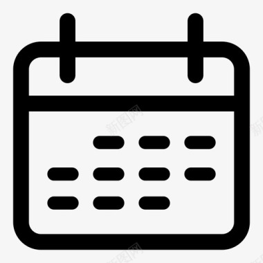 日历日日期图标图标