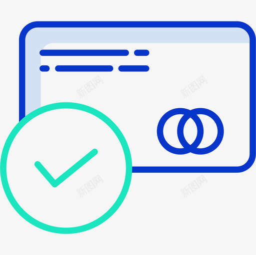 付款方式付款8轮廓颜色图标svg_新图网 https://ixintu.com 付款8 付款方式 轮廓颜色