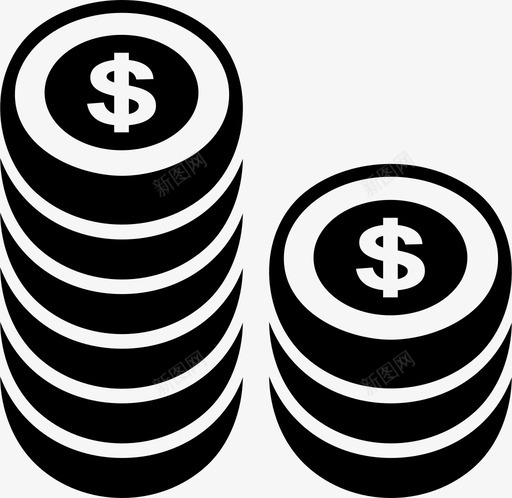 金融资本收益图标svg_新图网 https://ixintu.com 利润 增长 收益 经济 资本 金融