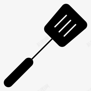 采购产品抹刀烹饪厨房图标图标