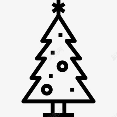 圣诞树圣诞188直系图标图标