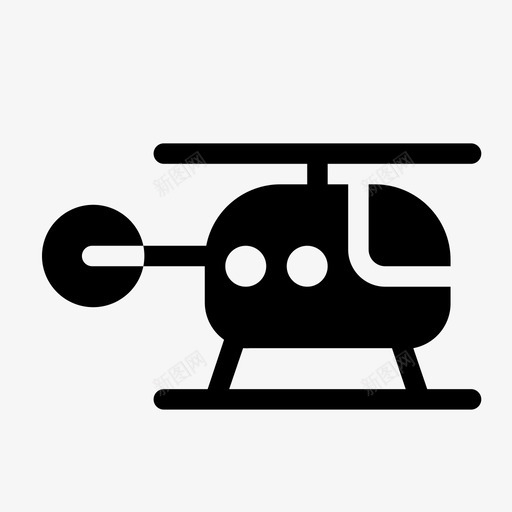 直升机汽车道路图标svg_新图网 https://ixintu.com 交通 汽车 直升机 车辆 运输 运输填充物 道路