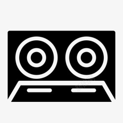 音频盒式磁带盒式磁带音频多媒体图标高清图片