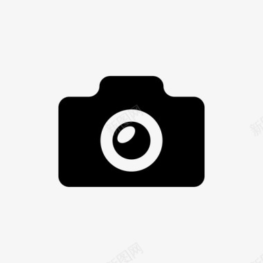 相机数码相机无镜图标图标