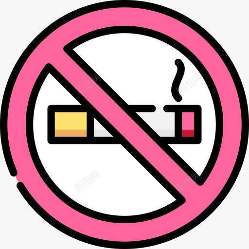 禁止吸烟商场19号正色图标svg_新图网 https://ixintu.com 19号 吸烟 商场 正色 禁止