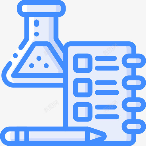 研究stem11蓝色图标svg_新图网 https://ixintu.com stem11 研究 蓝色