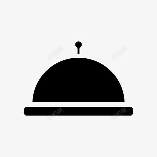 托盘盖子盘子图标svg_新图网 https://ixintu.com 托盘 用品 盖子 盘子 设备 食物