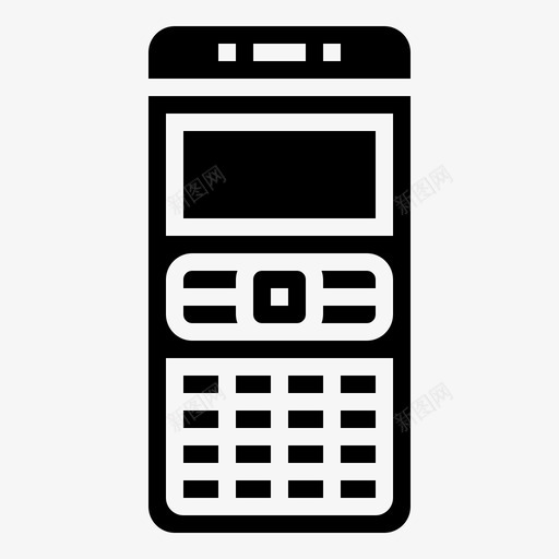 手机移动电话通信图标svg_新图网 https://ixintu.com dialogueassetsglyph 手机 技术 智能 移动电话 通信