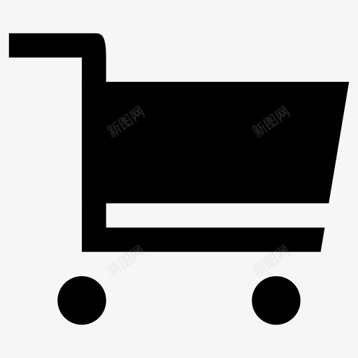购物车购物中心市场图标svg_新图网 https://ixintu.com 商店 市场 购物 购物中心 购物车