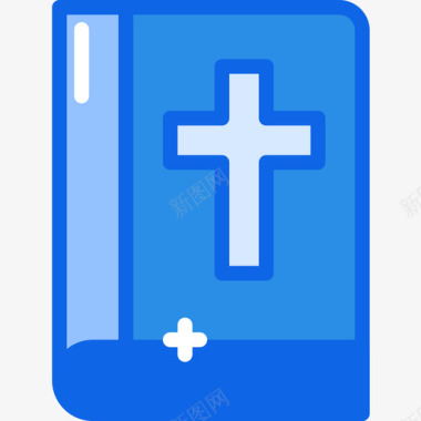 圣经教育181蓝色图标图标