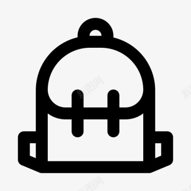 背包书包学校图标图标