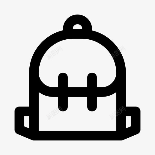 背包书包学校图标svg_新图网 https://ixintu.com v2 书包 包型号 型号 学校 学生 背包