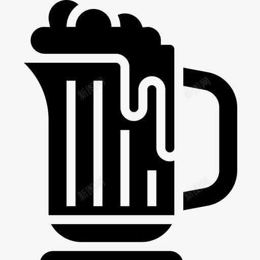 啤酒饮料17字形图标svg_新图网 https://ixintu.com 啤酒 字形 饮料
