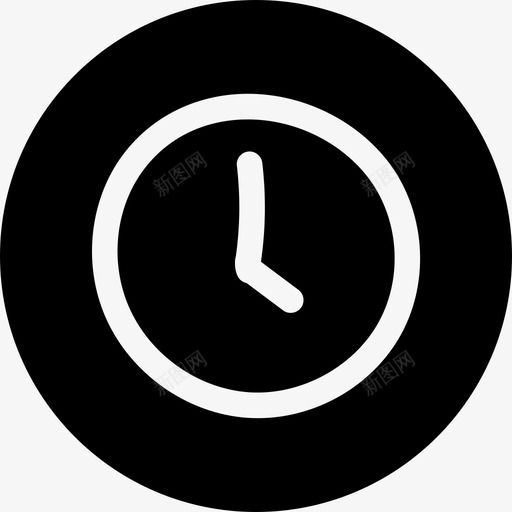 时钟闹钟秒表图标svg_新图网 https://ixintu.com 时钟 时间 涂鸦用户界面徽章 秒表 闹钟