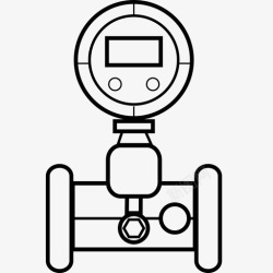 流量计图标蜗旋式流量计高清图片