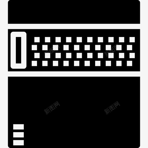 硬盘办公用品3实心图标svg_新图网 https://ixintu.com 办公用品 实心 硬盘