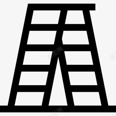 梯子构造123填充图标图标