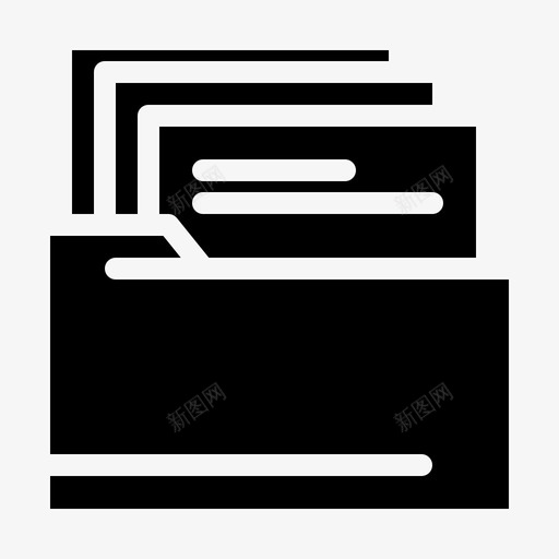 文件夹文件商业策略和财务图标svg_新图网 https://ixintu.com 商业 文件 文件夹 策略 财务