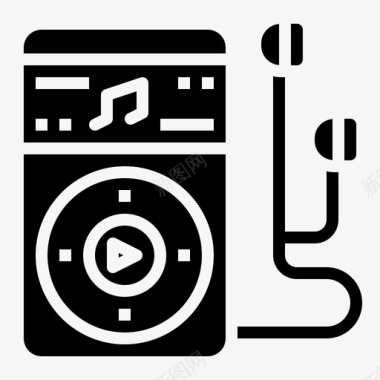 ipod多媒体音乐图标图标