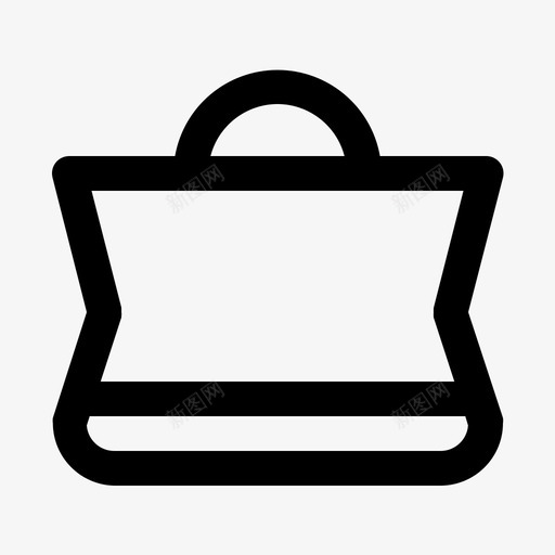 购物袋生活方式v2系列图标svg_新图网 https://ixintu.com v2 生活方式 系列 购物袋