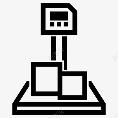 重量天平秤图标图标